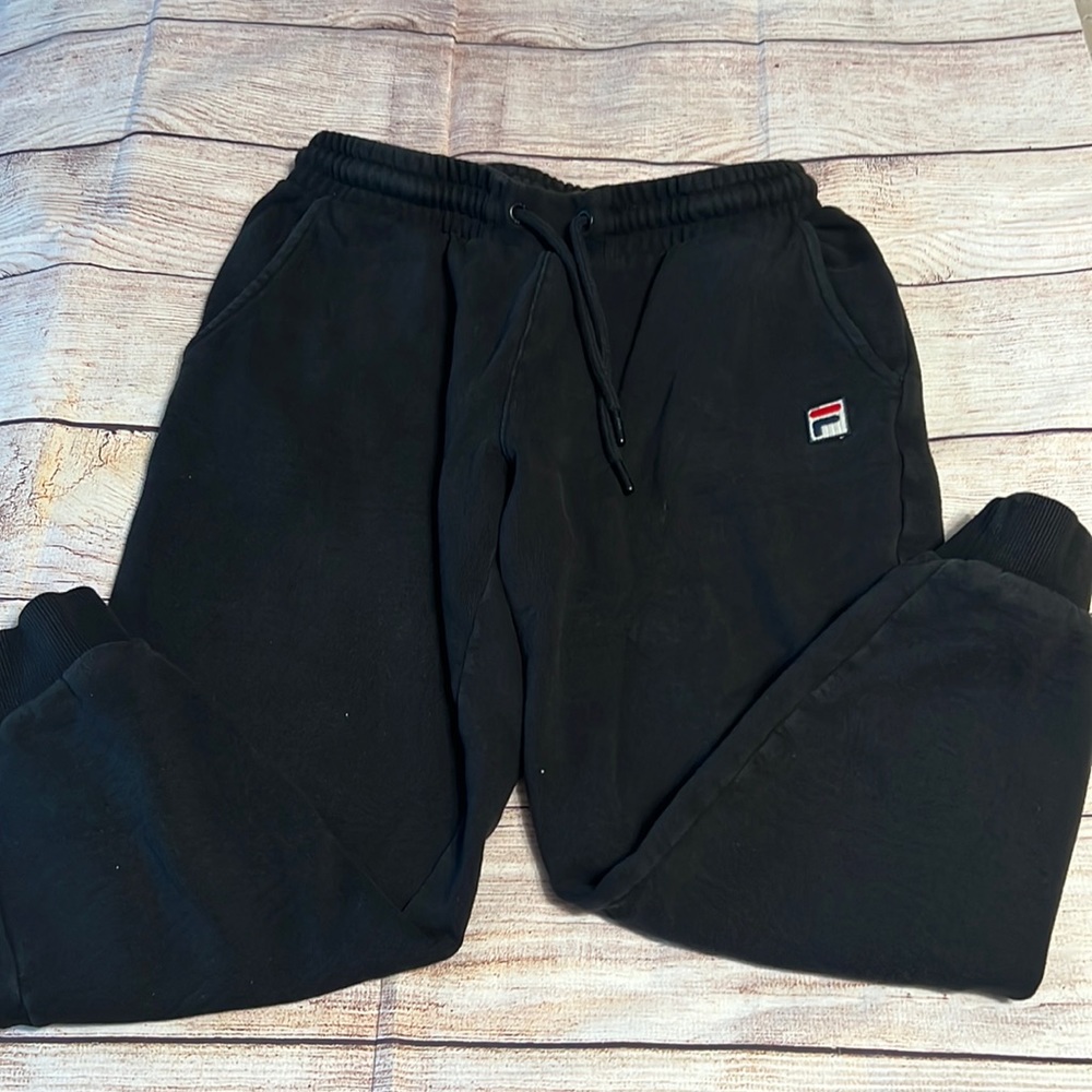 Fila joggers with pockets and drawstring elastic waist